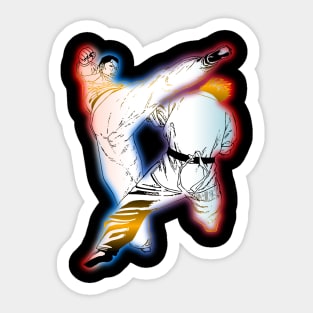 Japanese Karate Martial Arts Japanese Men 679 Sticker